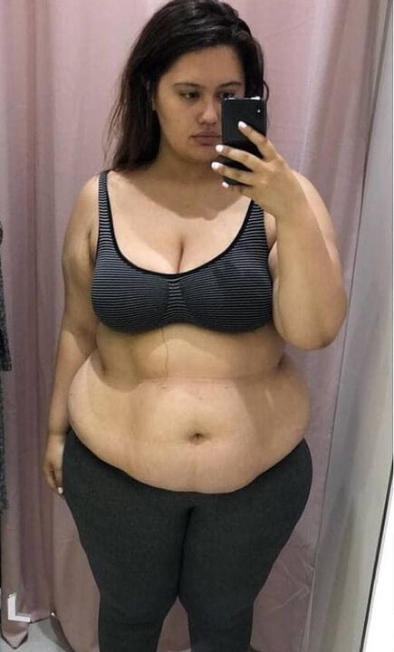 كرهت جسمي بسبب الكيلوغرامات الزائدة.